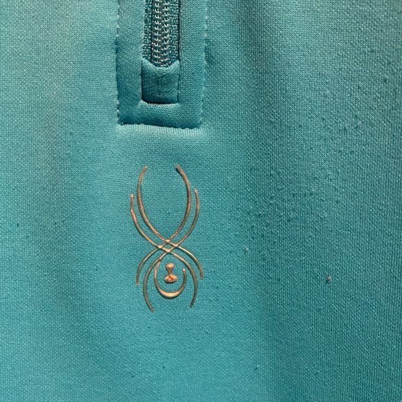 SPYDER 1/4 zip, mock turtle neck, long sleeve - Picture 6 of 7